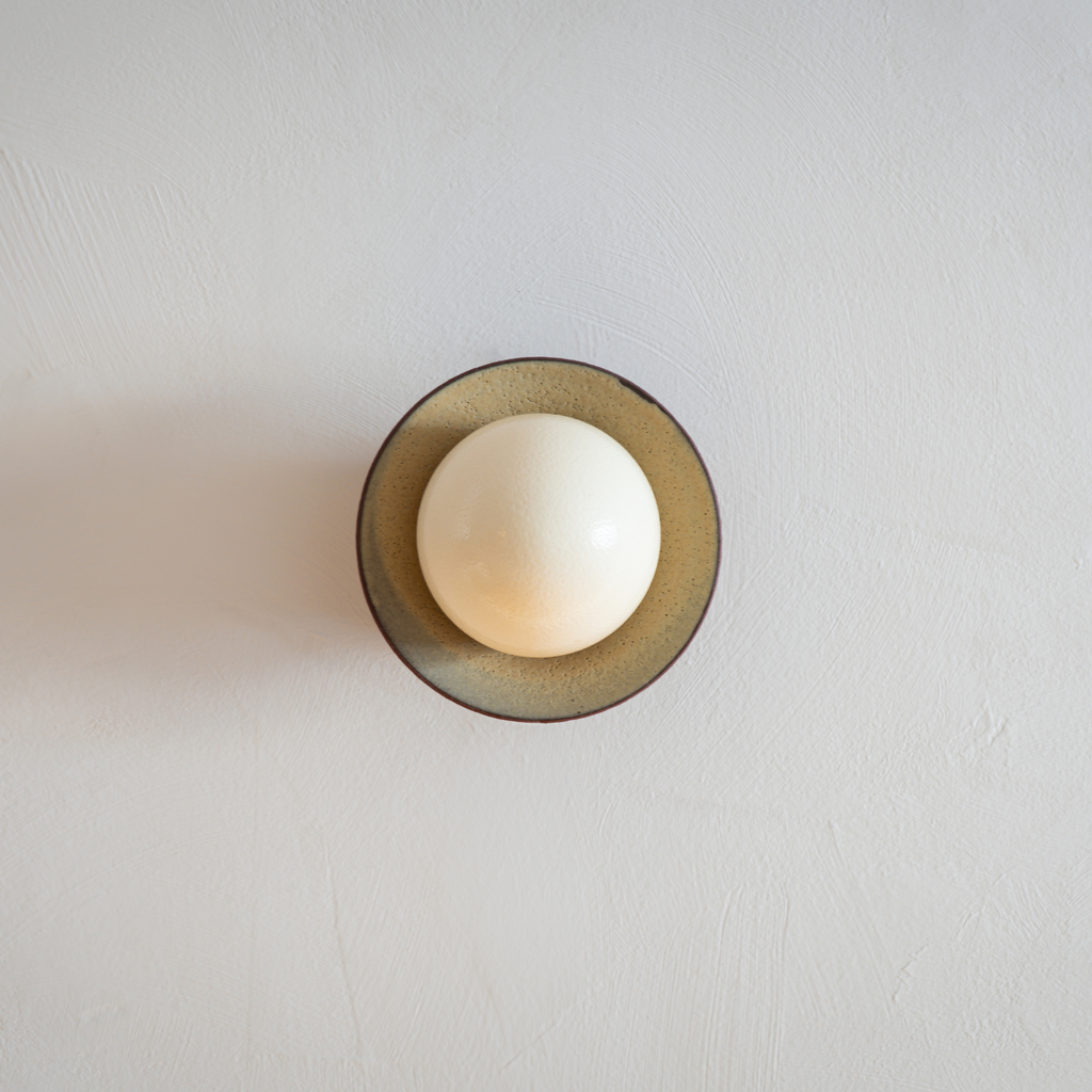 Ceramic EGG Wall Lamp
